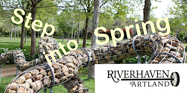 'Step into Spring' A guided tour of Riverhaven Artland Sculpture Park