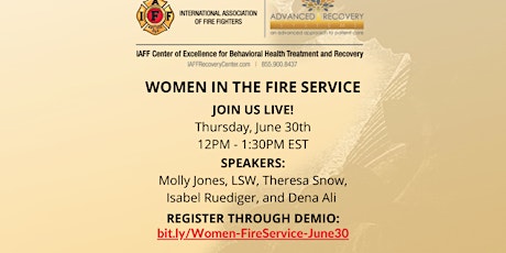 IAFF COE Webinar: Women in the Fire Service tickets