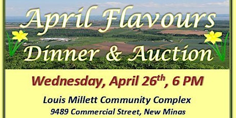 April Flavours Gala Dinner & Silent Auction  primary image