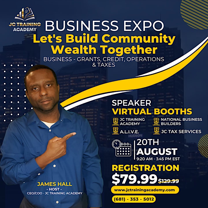 Let's Build Community Wealth Together Business Expo image
