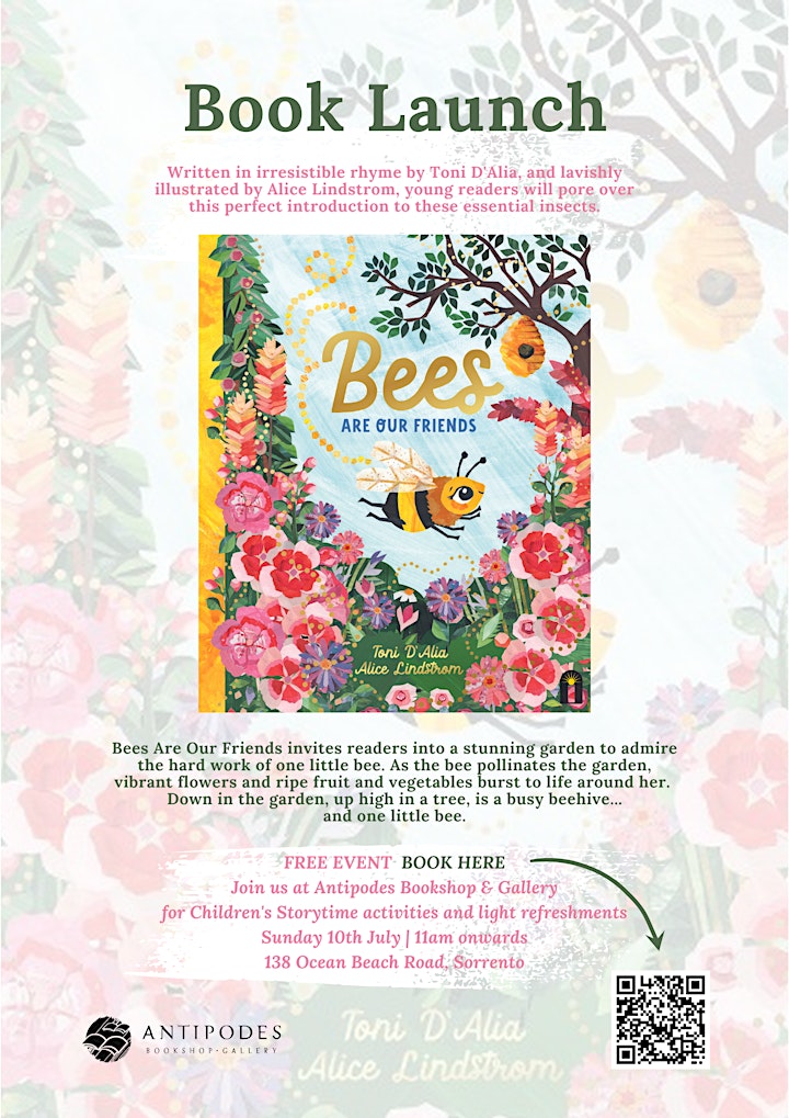 Book Launch - 'Bees Are Our Friends' image