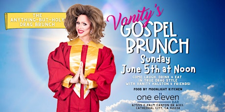 Vanity Halston's Gospel Drag Brunch tickets