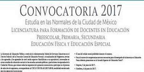 Hauptbild für ESCUELA NORMAL SUPERIOR DE MÉXICO CONVOCATORIA LICENCIATURA EN EDUCACIÓN SECUNDARIA 2017. ESPECIALIDAD EN MATEMÁTICAS (LESM)