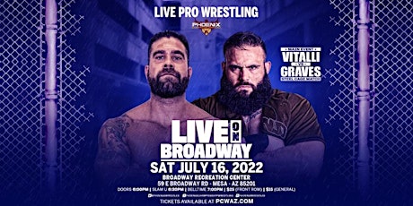 Phoenix Championship Wrestling LIVE on Broadway! tickets
