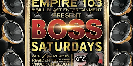 BOSS Saturdays .......for the Mature Party People primary image