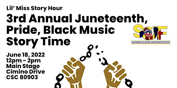 3rd Annual Juneteenth, Pride, and Black Music Month Story Time