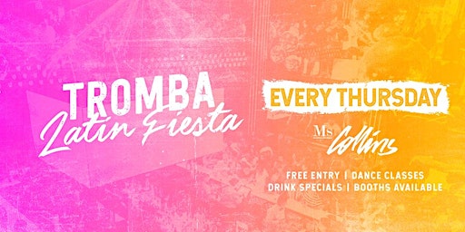 Tromba Latin Fiesta/Ms Collins VIP Booth Packages  primärbild