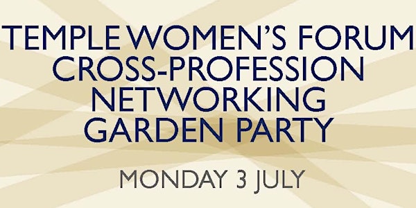 Temple Women's Forum - Cross-Profession Networking Event 2017