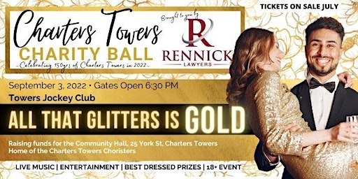 2022 Charters Towers Charity Ball brought to you by Rennick Lawyers