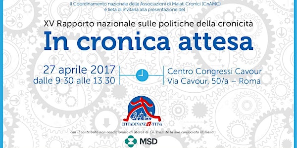 In cronica attesa - XV Rapporto sulle politiche della cronicità