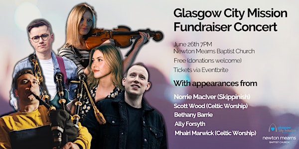 Glasgow City Mission Fundraiser Concert