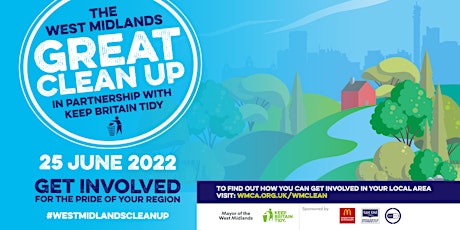 West Midlands Great Clean Up - Birmingham Community Litter Pick tickets