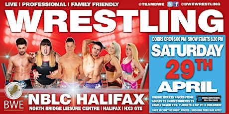 BWE: Family Wrestling in Halifax! primary image