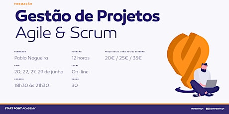 Gestão de  Projetos: Agile & Scrum bilhetes