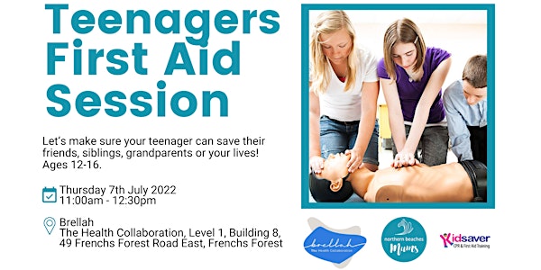 Teenagers First Aid Session