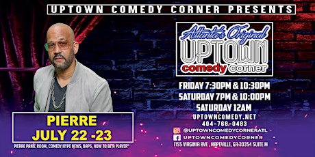 Comedian Pierre Live, Hosted by Demakco tickets