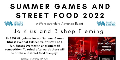 Summer Games and Street Food 2022 tickets