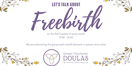 Freebirth Group - in-person tickets