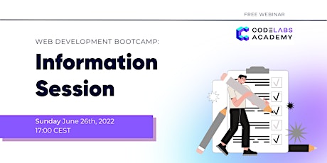 Web Development Bootcamp - Info Session entradas
