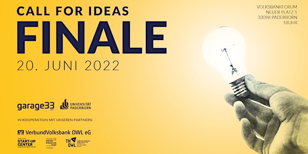 Call for Ideas Finale 2022