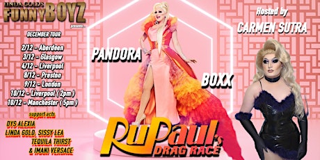FunnyBoyz Liverpool  presents RuPaul's Drag Race PANDORA BOXX tickets