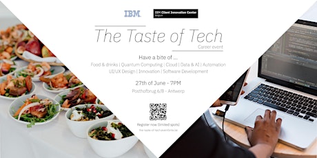 Primaire afbeelding van The Taste of Tech - IBM Client Innovation Center