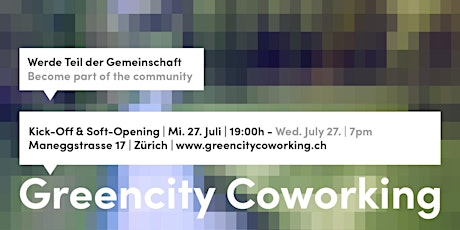 Kick-Off & Soft-Opening Greencity Coworking tickets