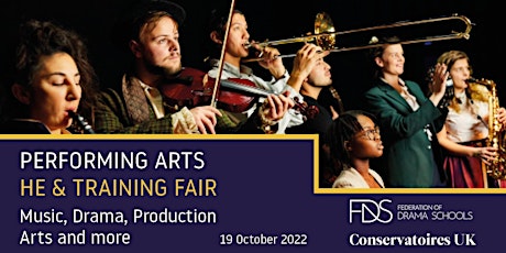 Performing Arts HE and Training Fair 2022 tickets