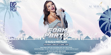 Foam Party with DJ G-Sliq & Mistajay