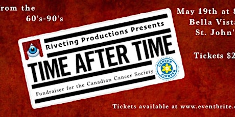 Time After Time - Fundraiser for the Canadian Cancer Society primary image