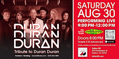 Duran Duran Duran  with special guests Surf Monster