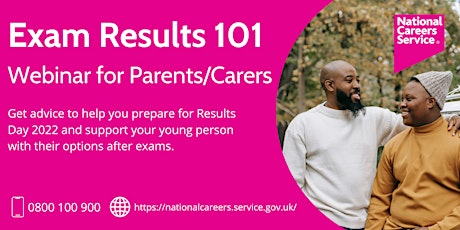 Exam Results 101: Webinar for Parents & Carers biljetter