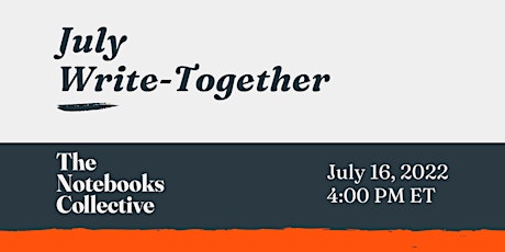 July 16 Write-Together tickets