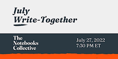 July 27 Write-Together tickets