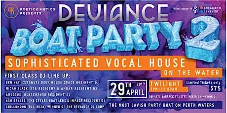 ♥♫ Deviance Boat Party II primary image