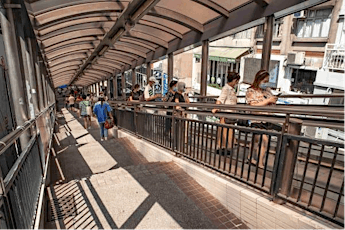 The world's longest outdoor escalator