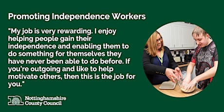 Recruitment open day – Promoting Independence Workers primary image