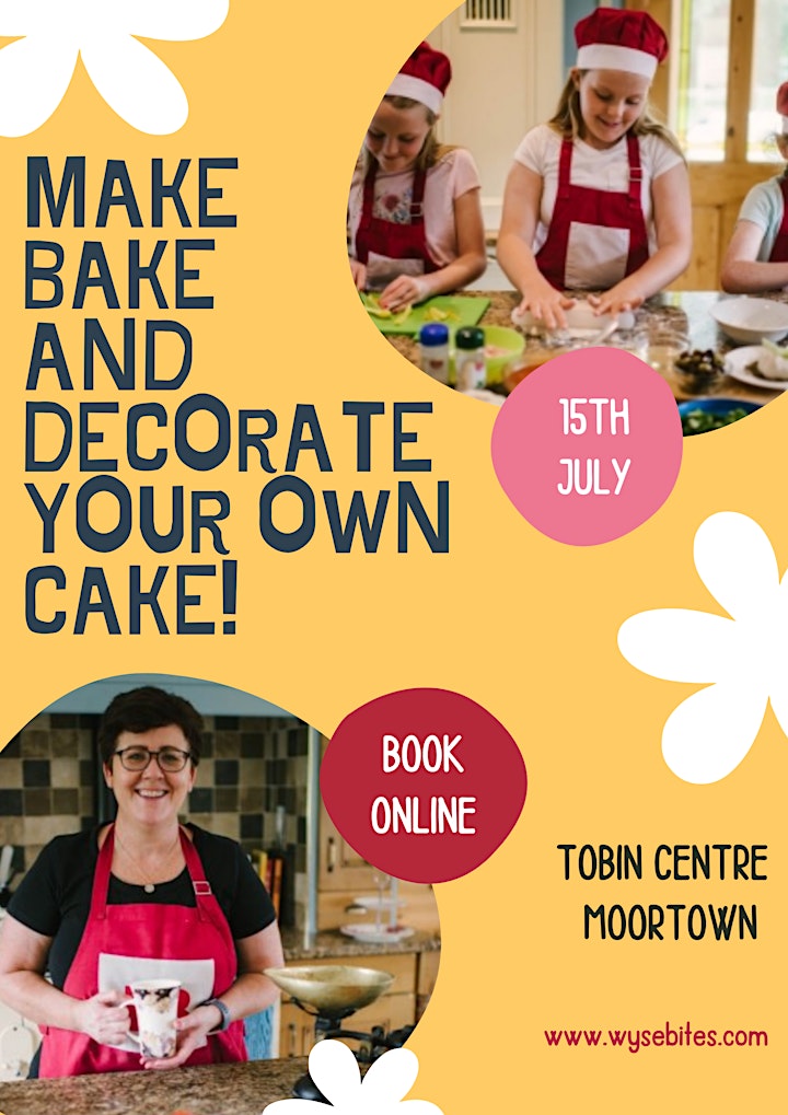 MAKE/BAKE AND DECORATE YOUR OWN CAKE! image