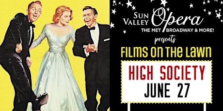 Films on the Lawn - High Society tickets