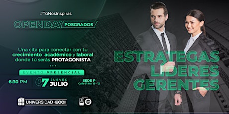 OPEN DAY  POSGRADOS - EVENTO PRESENCIAL tickets
