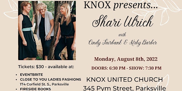 Knox Presents...The Shari Ulrich Trio