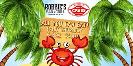 ALL YOU CAN EAT Steamed Maryland Crabs & Corn tickets