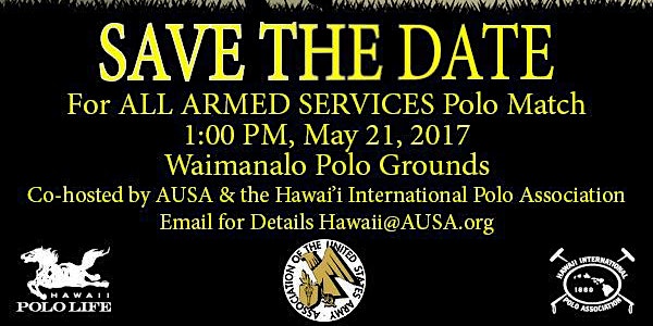 Armed Services Polo Match