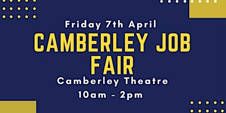 Exhibitor Stands Camberley Job Fair  primary image