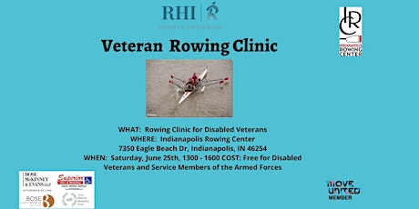 Imagen principal de 2022  Veteran Rowing Clinic