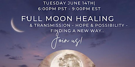 Hauptbild für Free Full Moon in Sagittarius Healing & Reading