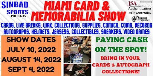 Miami Card & Memorabilia Show