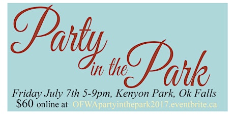 Party in the Park 2017 primary image
