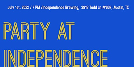 Party at Independence: A Friday Night Comedy Show and Party tickets