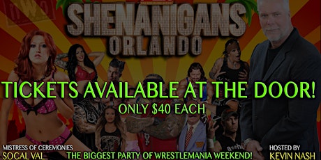 Kevin Nash Presents: Shenanigans VIP Party - Orlando primary image